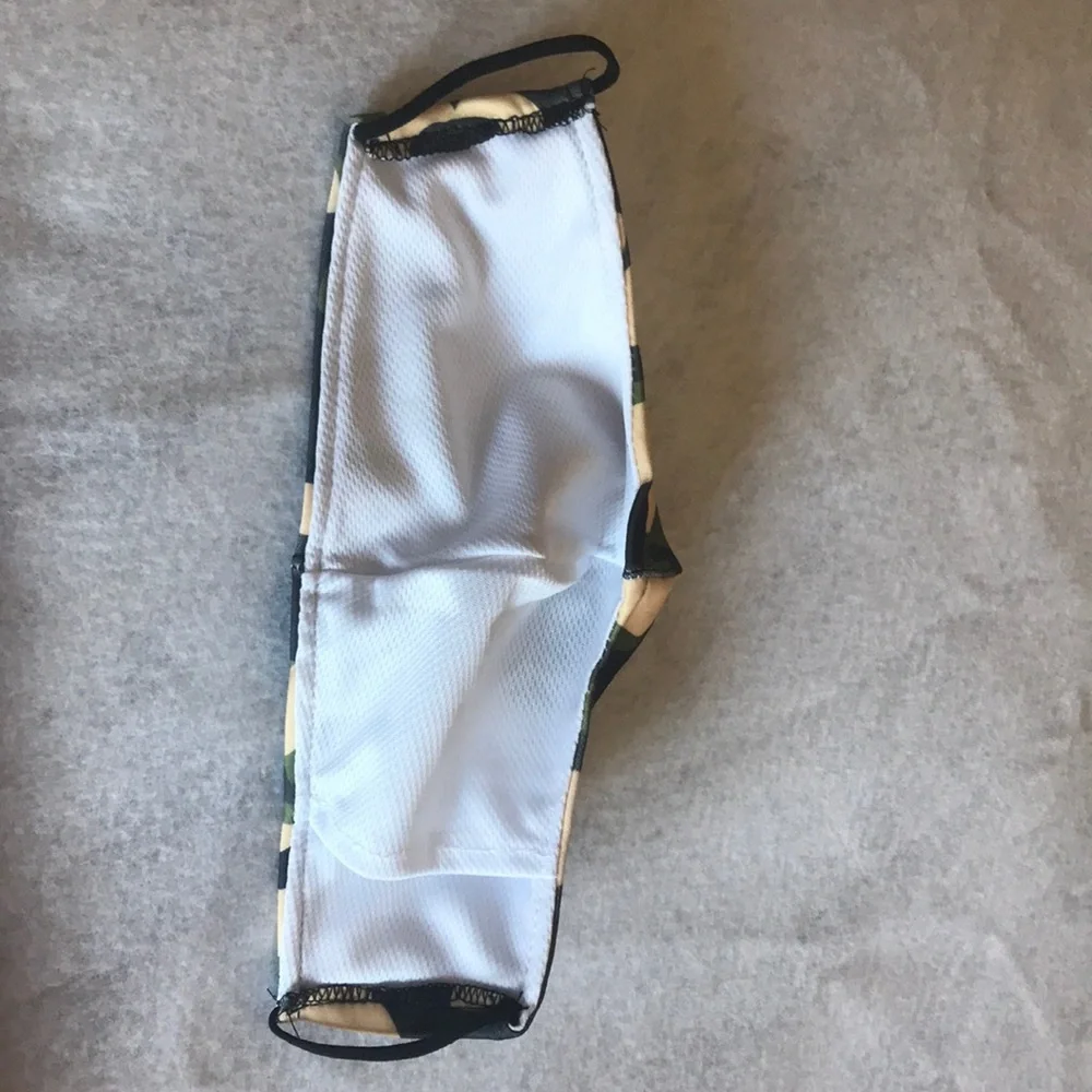 3 Camouflage Face Masks With Filter Slot